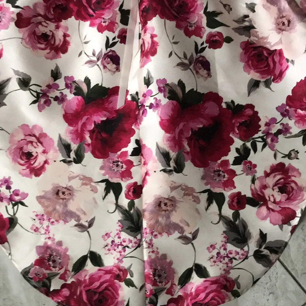 RARE EDITIONS Girls Flowers Sprinkles Hi-Low Flare Special Occasions Dre…